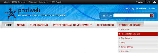 Personal Profweb Personal Profweb