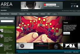 Inspiring Work is featured on the home page