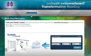 The Messaging Page of the Website