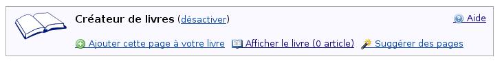 Créateur de livres